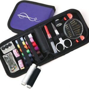 Mini Sewing Kit with Ripstop Nylon Case