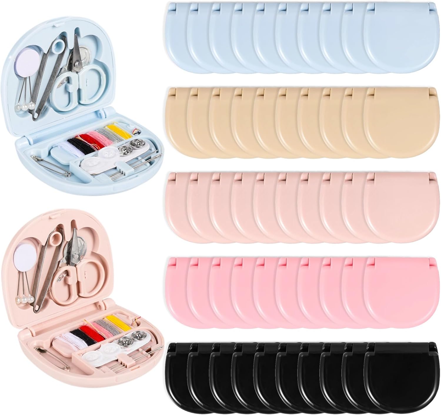Mini Travel Sewing Kits, Pack of 50