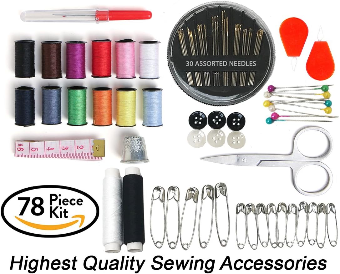 Mini Sewing Kit with Ripstop Nylon Case - Image 4