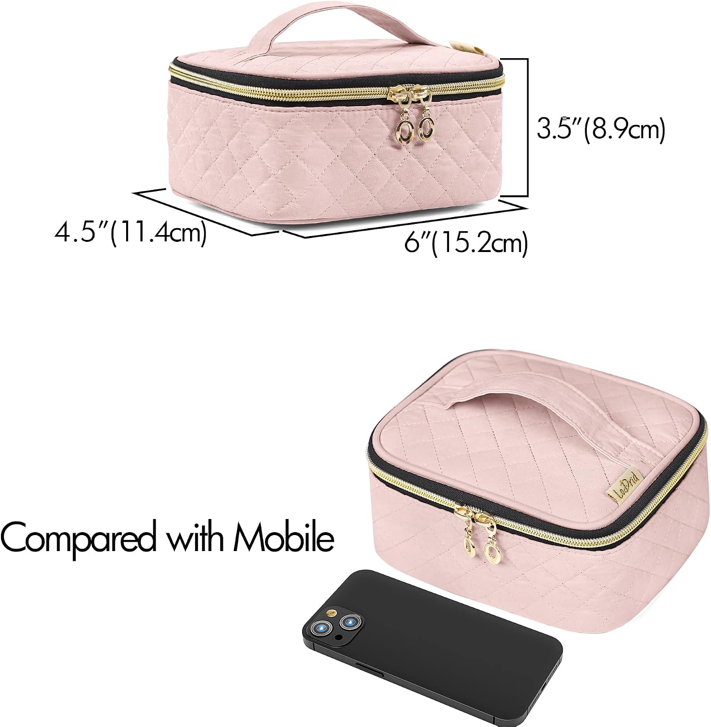 Sewing Kit with Padded Storage Bag, Dusty Rose - Image 6