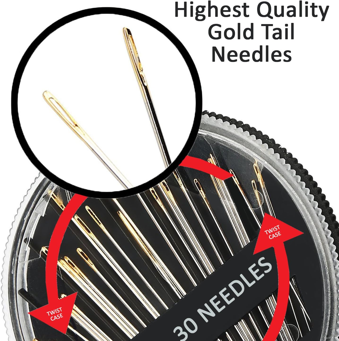 Mini Sewing Kit with Ripstop Nylon Case - Image 3
