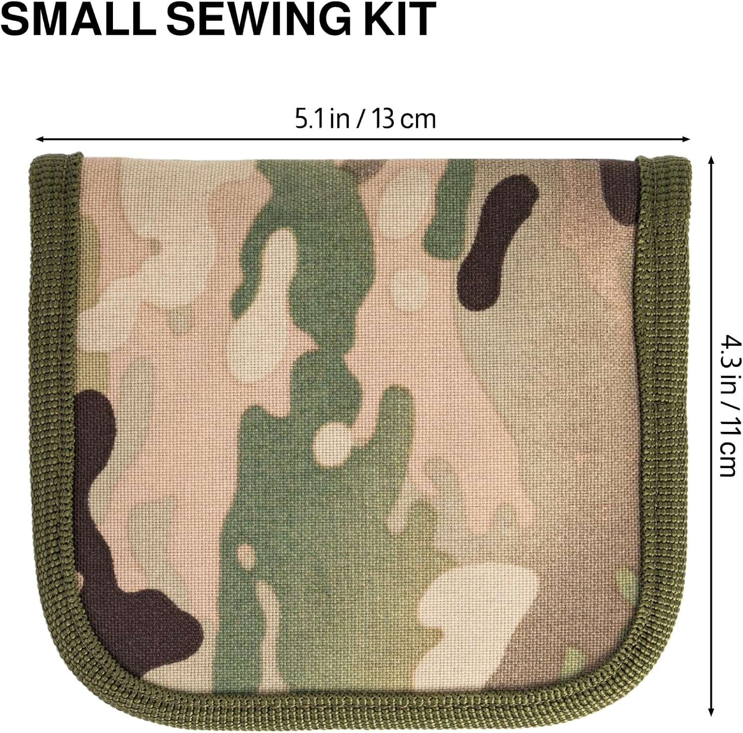 Field Sewing Kit with Nylon Zipper Case - Image 4